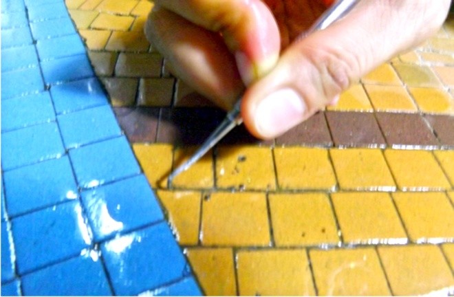 Ba tháng bóc gạch mosaic Thương xá Tax Sài Gòn để bảo tồn - ảnh 5