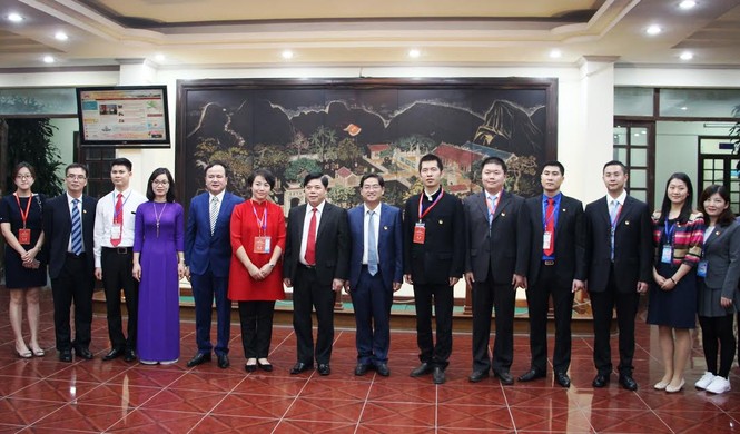 Đoàn đại biểu thanh niên Trung Quốc tham gia hoạt động tại Ninh Bình - ảnh 2