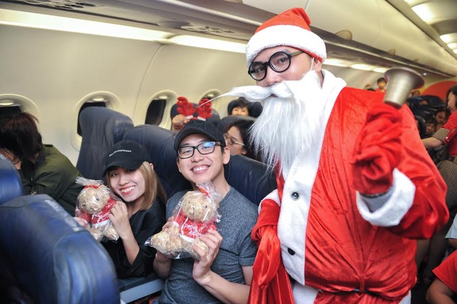 Vietjet thực hiện chuyến bay may mắn mùa Giáng sinh - ảnh 2