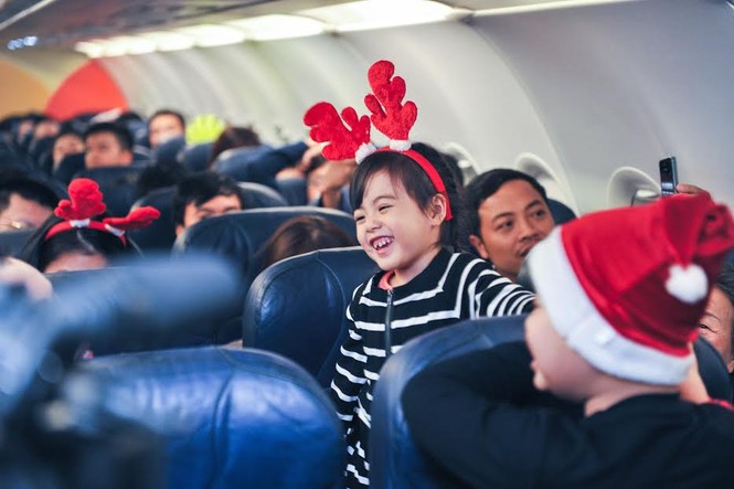 Vietjet thực hiện chuyến bay may mắn mùa Giáng sinh - ảnh 3