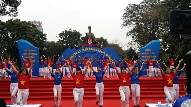 Tuổi trẻ Thủ đô ra quân Tháng Thanh niên 2017 - ảnh 1