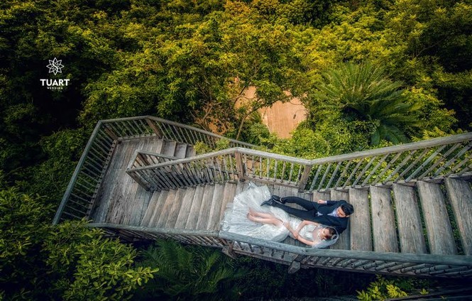 Mãn nhãn bộ ảnh cưới trăm triệu của cặp đôi con trai đại gia - ảnh 5