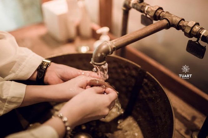 Mãn nhãn bộ ảnh cưới trăm triệu của cặp đôi con trai đại gia - ảnh 6