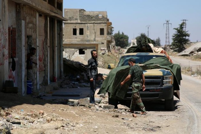 Tây nam Syria yên tiếng súng sau nhiều giờ ngừng bắn - ảnh 2