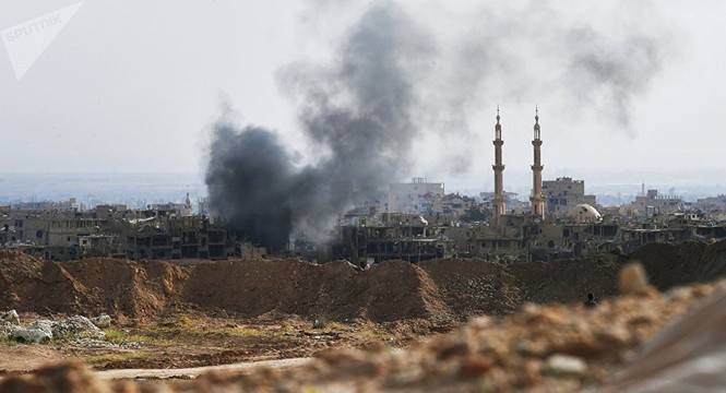 Quân đội Syria bao vây IS ở Akerbat, mở đường giải phóng Deir ez-Zor - ảnh 2