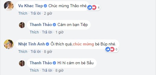 Thanh Thảo chia sẻ đang mang thai tuổi 41, loạt sao Việt chúc mừng - ảnh 3