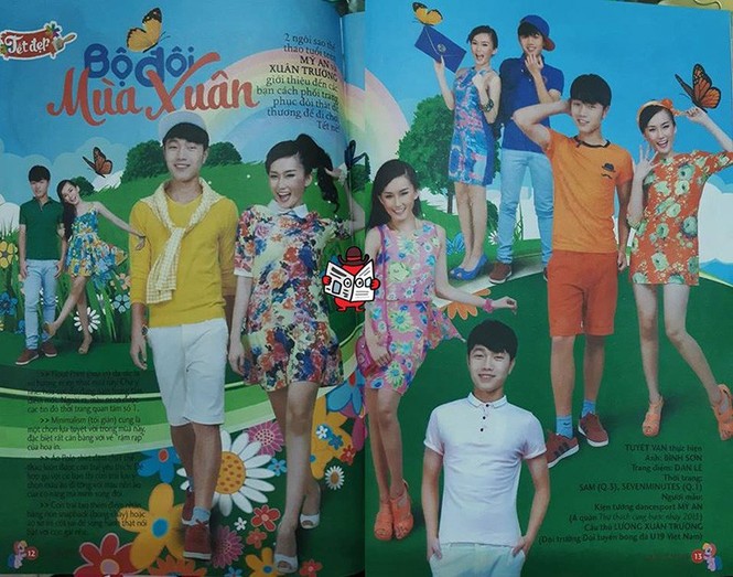 Tuyển thủ Xuân Trường là hot boy, người mẫu từ thiếu niên - ảnh 1