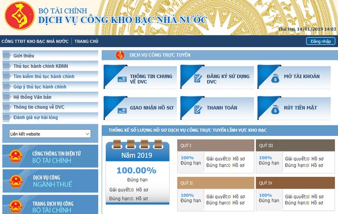 Hệ thống Kho bạc Nhà nước: Đẩy mạnh cải cách hành chính, hiện đại hóa - ảnh 1
