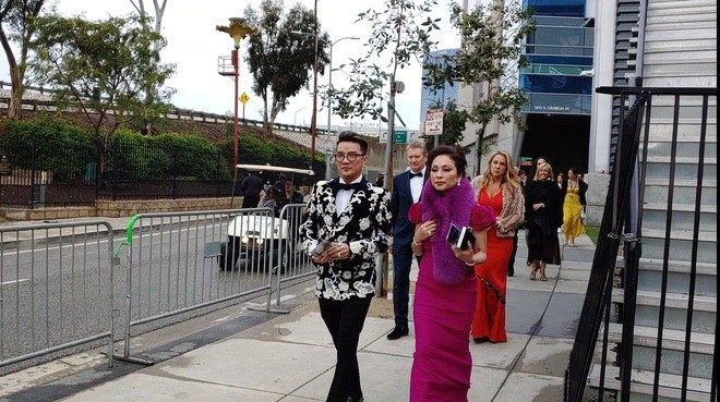 Đàm Vĩnh Hưng bất ngờ xuất hiện tại Grammy 2019 đang diễn ra ở Mỹ - ảnh 3