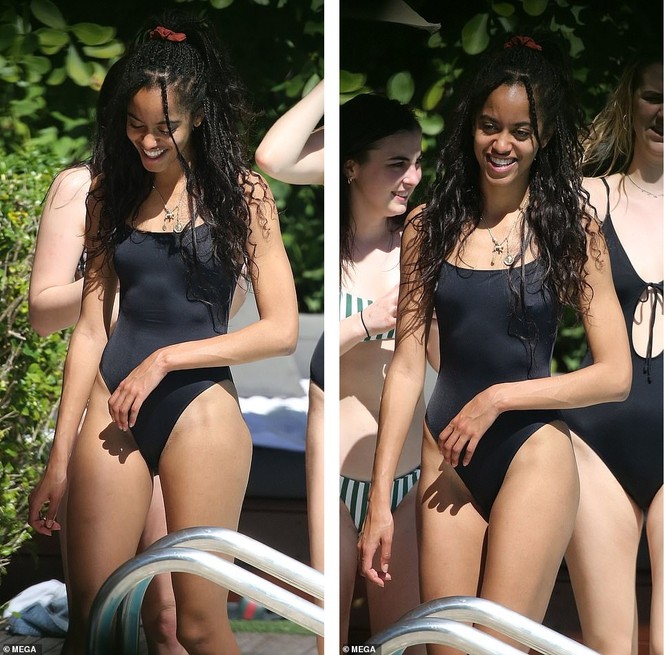 Con gái ông Obama diện bikini khoe ‘mình dây’ 1m85 như người mẫu - ảnh 5