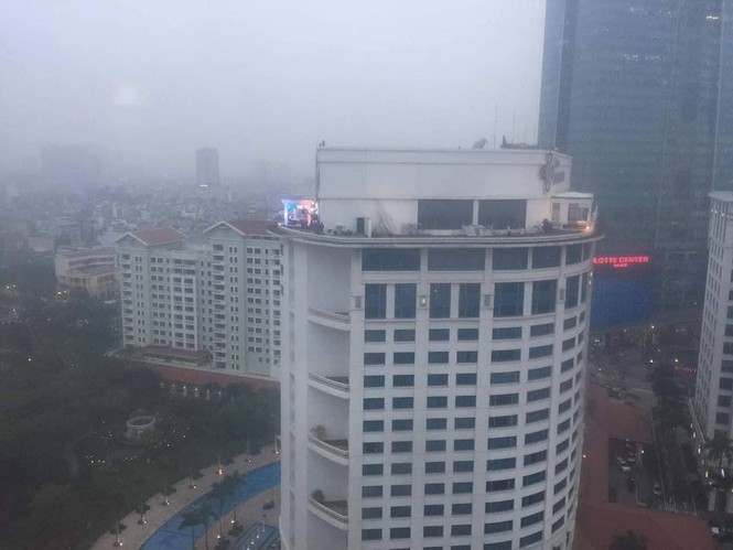 Đài Hàn Quốc MBC dựng trường quay trên nóc khách sạn Daewoo ‘gây bão’ - ảnh 4