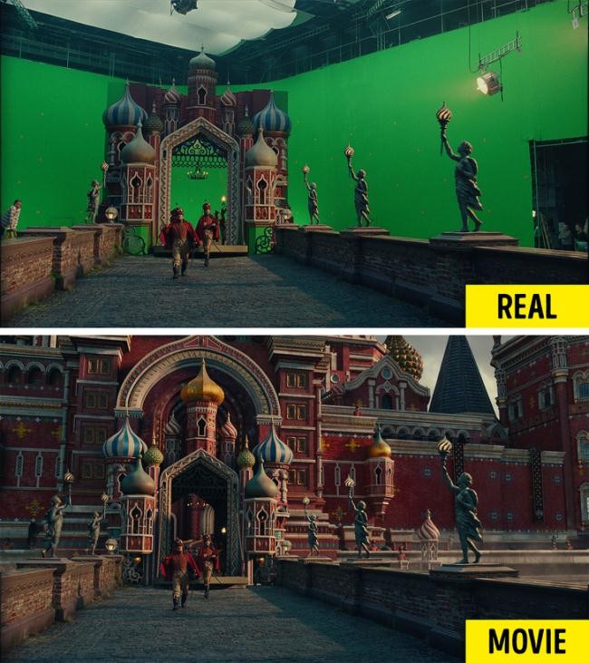 Sự thật ‘ngã ngửa’ đằng sau những cảnh phim hoành tráng của Hollywood - ảnh 4