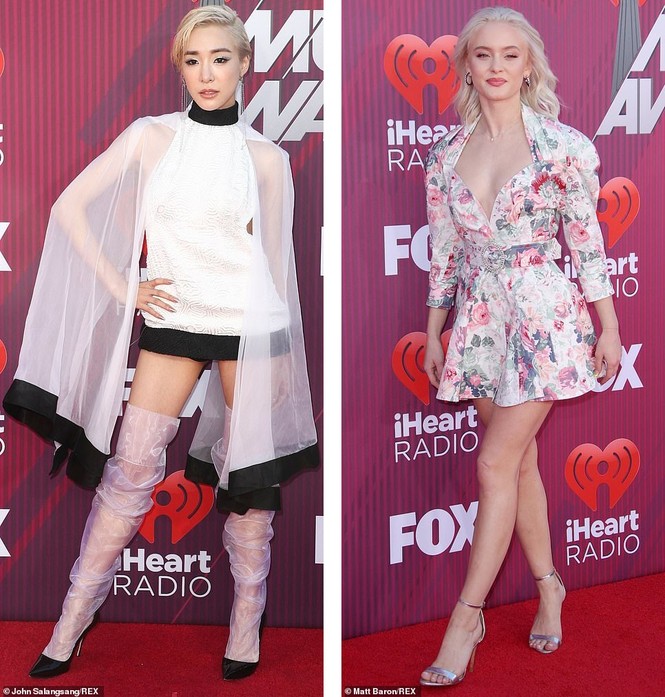 Dàn sao xúng xính váy áo gợi cảm trên thảm đỏ iHeartRadio - ảnh 18