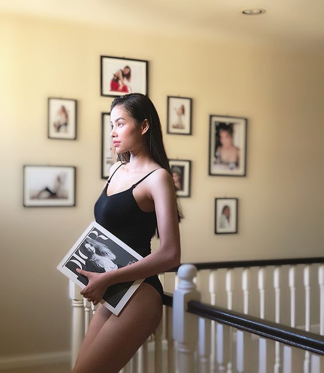 48 tuổi, Hoa hậu Giáng My vẫn tự tin diện bikini ‘đọ dáng’ cùng đàn em - ảnh 7