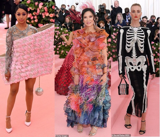 ‘Choáng’ với những bộ cánh kỳ quái nhất thảm đỏ Met Gala 2019 - ảnh 12
