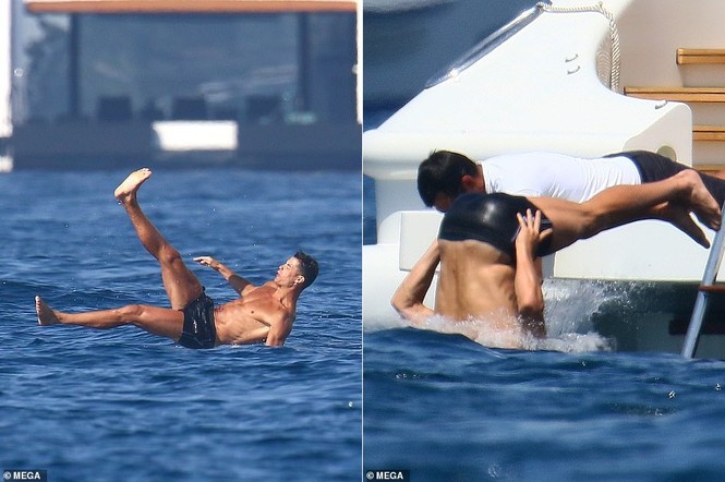 Bạn gái Ronaldo lại gây 'sốt' với ảnh mặc bikini 'bỏng mắt' trên du thuyền - ảnh 6