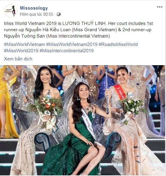 Truyền thông quốc tế đồng loạt đưa tin về Miss World Việt Nam Lương Thuỳ Linh - ảnh 3