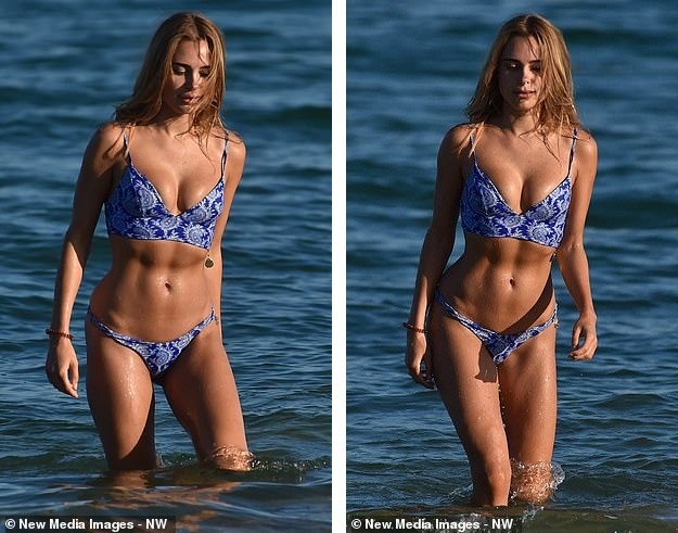 Mỹ nhân Anh Kimberley Garner khoe dáng ‘không tì vết’ với bikini hai mảnh - ảnh 2
