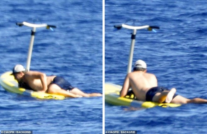 ‘Ông chú bụng bia’ Leonardo DiCaprio nữ tính, bạn gái 9x lướt ván điệu nghệ - ảnh 7