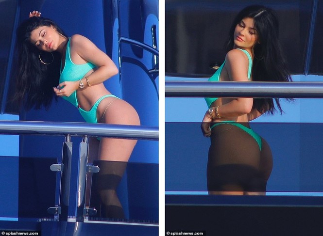 Kylie Jenner diện bikini cut-out táo bạo khoe thân hình ‘đồng hồ cát’ trứ danh - ảnh 1