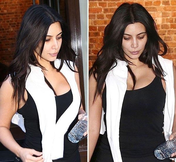 Diện bikini nóng bỏng tắm biển, Kim Kardashian bị đàn lợn ‘tấn công’ - ảnh 12