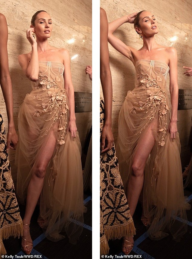 Irina Shayk và Candice Swanepoel đẹp động lòng người gây ‘bão’ sàn catwalk - ảnh 6