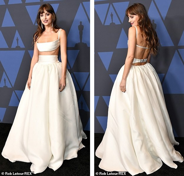 Mỹ nhân ‘50 sắc thái’ Dakota Johnson diện váy hai mảnh đẹp hút hồn - ảnh 6