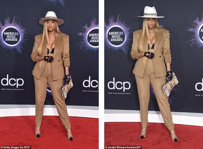 American Music Awards 2019: Dàn mỹ nhân chuộng mốt khoe vòng một - ảnh 16