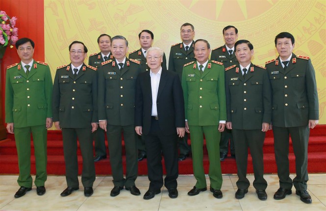 Tổng Bí thư, Chủ tịch nước dự Hội nghị Ban Thường vụ Đảng ủy Công an TƯ - ảnh 4