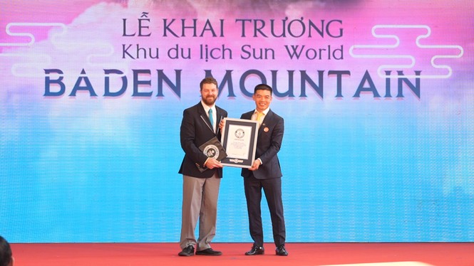 Sun Group ‘rinh’ kỷ lục Guinness trong ngày khai trương Nhà ga cáp treo lớn nhất - ảnh 6