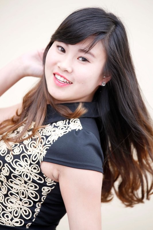 Thu Trang tự tin tham dự cuộc thi Người đẹp Kinh Bắc - ảnh 1