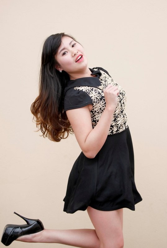 Thu Trang tự tin tham dự cuộc thi Người đẹp Kinh Bắc - ảnh 3