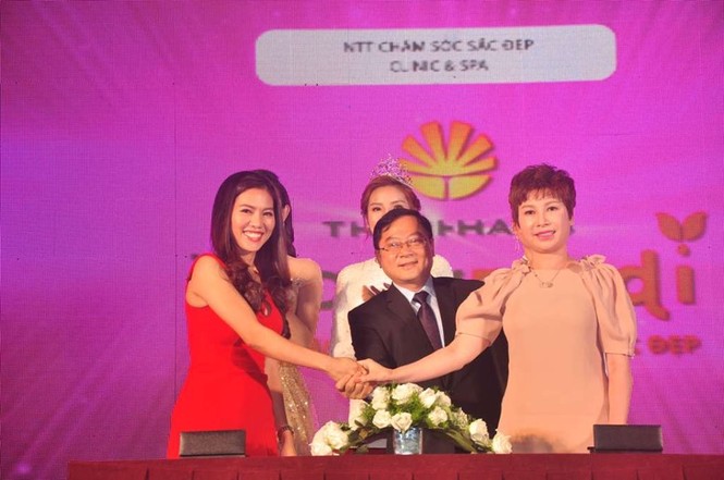Công bố và ký kết với các nhà tài trợ Hoa hậu Việt Nam 2016 - ảnh 3