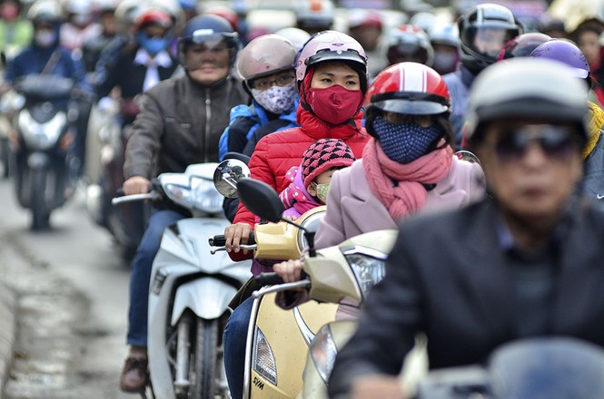 Ngày đầu đi làm sau Tết: Nơi ùn tắc, nơi thông thoáng - ảnh 7