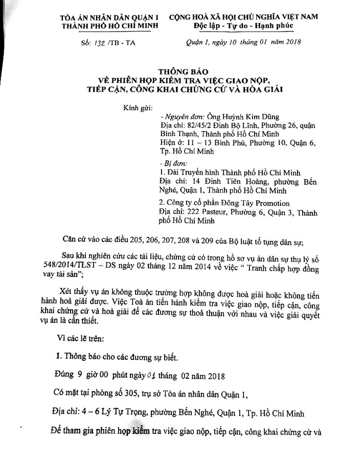 Nghệ sĩ Duy Phương sẽ xem xét hòa giải vụ kiện ‘Sau ánh hào quang’ - ảnh 2