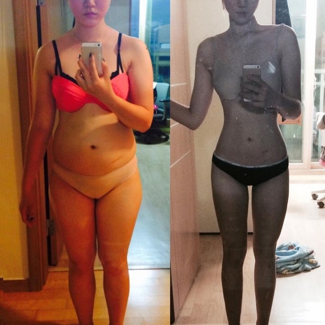 Ăn kiêng và tập luyện khoa học, vlogger xứ Hàn giảm 14 kg chỉ trong 5 tháng - ảnh 1