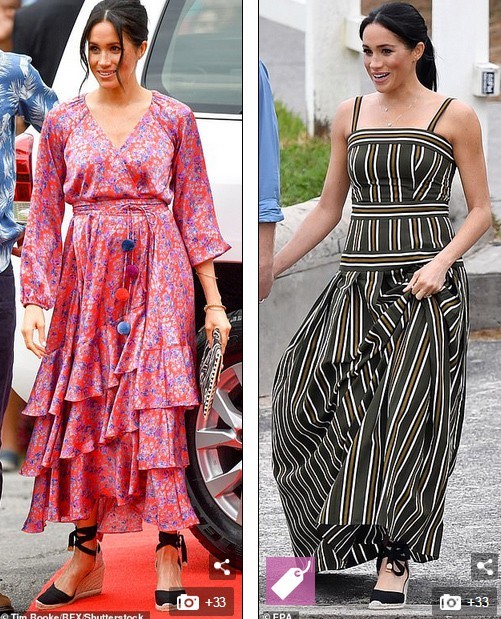 'Soi' tủ giày phong cách của công nướng Anh Meghan Markle - ảnh 4