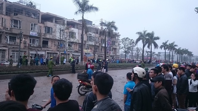 Hiện trường vụ 'nổ bom' kinh hoàng ở Hà Đông - ảnh 7