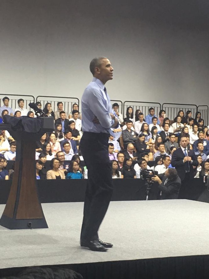 Khánh Thi chia sẻ cảm xúc khó tả khi bắt tay Tổng thống Obama - ảnh 1