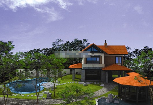 Thiết kế biệt thự nhà vườn 150m2 đẹp mê mẩn - ảnh 1