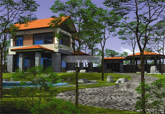 Thiết kế biệt thự nhà vườn 150m2 đẹp mê mẩn - ảnh 4