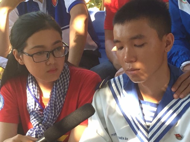 Nhật kí Trường Sa của Á khôi sinh viên Việt Nam duyên dáng 2016 - ảnh 4