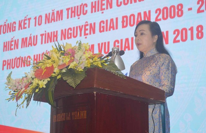 Mười năm thực hiện vận động hiến máu tình nguyện - ảnh 2