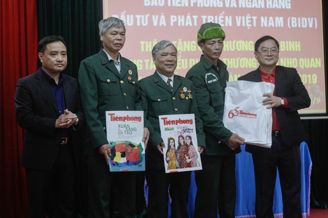 BIDV và báo Tiền Phong đến với thương binh tại Trung tâm Nho Quan, Ninh Bình - ảnh 7