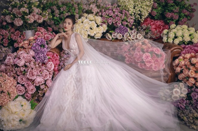 Bật mí về váy cưới của Đông Nhi - ảnh 3