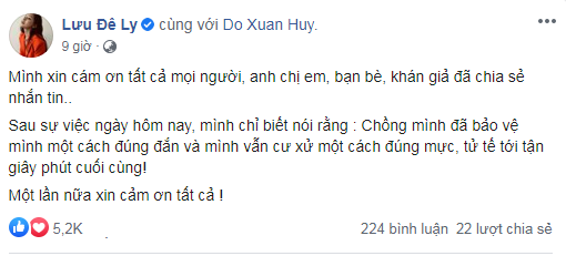 Lưu Đê Ly chính thức lên tiếng sau clip ẩu đả trên phố Hàng Buồm - ảnh 1