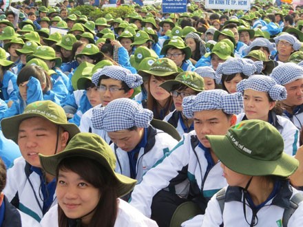 Hừng hực khí thế tình nguyện xanh - ảnh 5