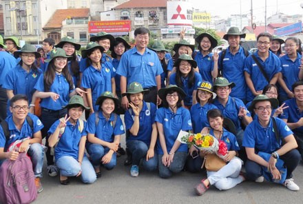 Hừng hực khí thế tình nguyện xanh - ảnh 6