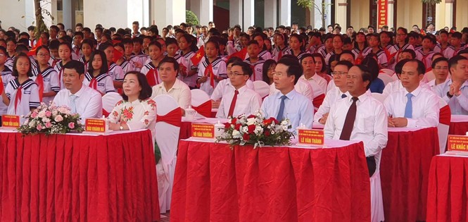 Sáng 5/9, hơn 22 triệu học sinh cả nước hân hoan đón ngày khai giảng - ảnh 54