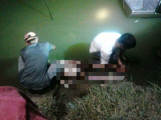Hơn 9 tiếng thắp đèn tìm kiếm bé trai bị đuối nước - ảnh 1